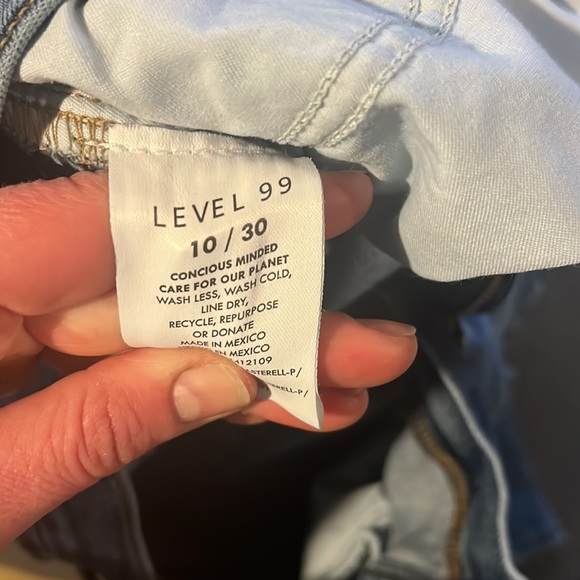 Level 99 size 10/30 skinny jeans - Picture 3 of 3